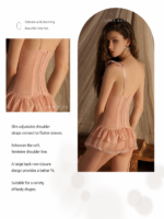 Sheer Mesh Babydoll Lingerie Set - Image 2