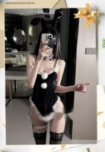 Bunny Velvet Roleplay Lingerie Set - Image 2