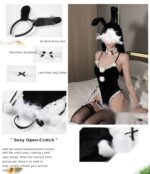 Bunny Velvet Roleplay Lingerie Set - Image 5