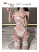 Bunny Velvet Roleplay Lingerie Set - Image 10