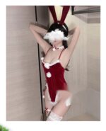 Bunny Velvet Roleplay Lingerie Set - Image 16