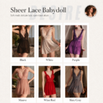 Sheer Mesh Babydoll & Thong Set - Image 3
