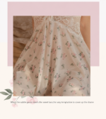Ivory Floral Lace Babydoll Chemise - Image 4