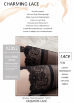 Sheer Lace Bodystocking Lingerie - Image 3