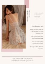 Ivory Floral Lace Babydoll Chemise - Image 3