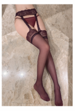 Sheer Lace Bodystocking Lingerie