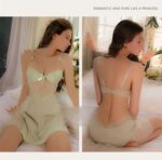 3-Piece Lace Slip Dress & Robe Set - Image 38