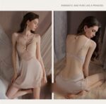 3-Piece Lace Slip Dress & Robe Set - Image 41