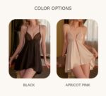Champagne Halter Lace Babydoll - Image 7